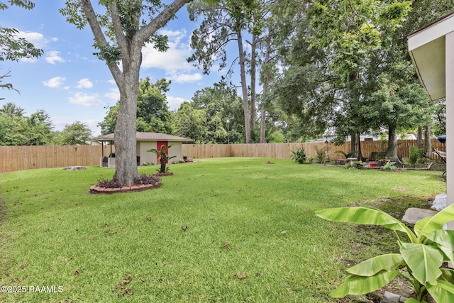 522 Caroline St, New Iberia, LA 70560 - view of fenced backyard