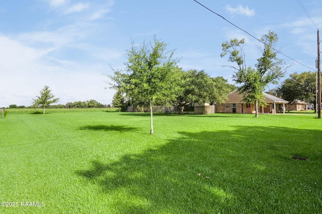 13723 Lynnedale Loop, Abbeville, LA 70510 - view of grassy yard