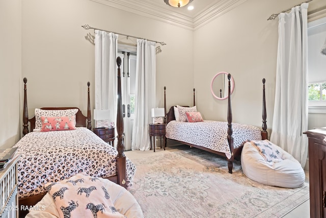 232 Princeton Woods Loop, Lafayette, LA 70508 - bedroom featuring crown molding