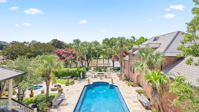 232 Princeton Woods Loop, Lafayette, LA 70508 - swimming pool featuring a patio area