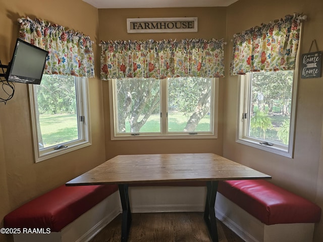 118 Pollard Ave, New Iberia, LA 70563 - dining room featuring wood finished floors, healthy amount of natural light, and breakfast area