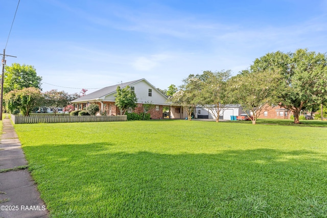 1054 Main St, Parks, LA 70582 - view of yard