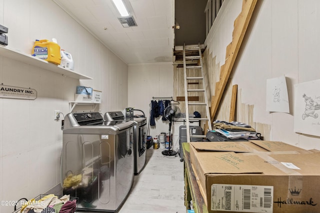 1054 Main St, Parks, LA 70582 - laundry room with washer and clothes dryer