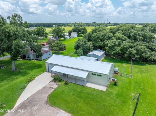 7011 Cameron St, Duson, LA 70529 - bird's eye view of a tree filled landscape