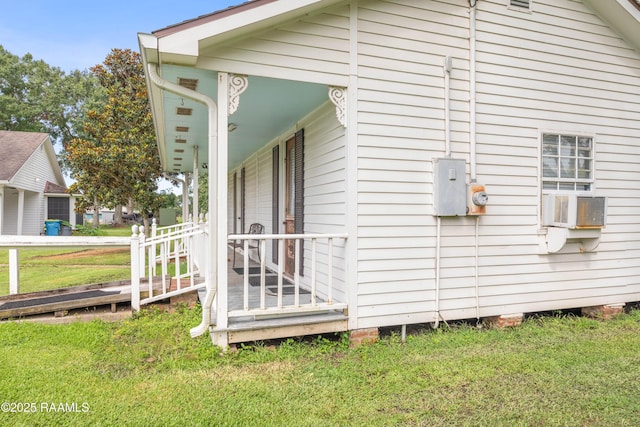 1243 Huval Rd, Breaux Bridge, LA 70517 - view of property exterior with a yard