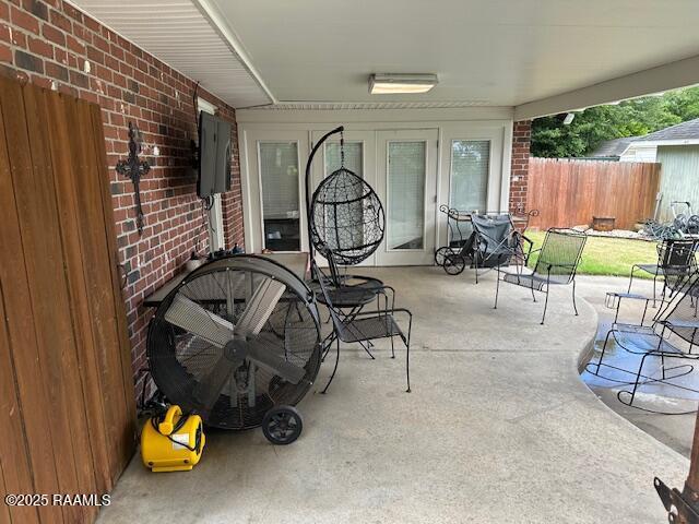 2033 Isadore Rd, Erath, LA 70533 - view of patio