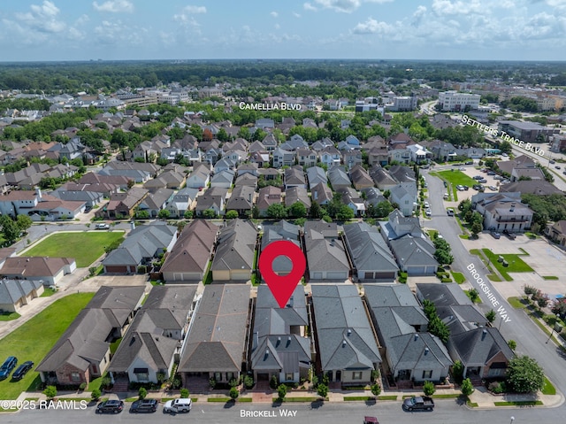 106 Brickell Way, Lafayette, LA 70508 - aerial view of residential area