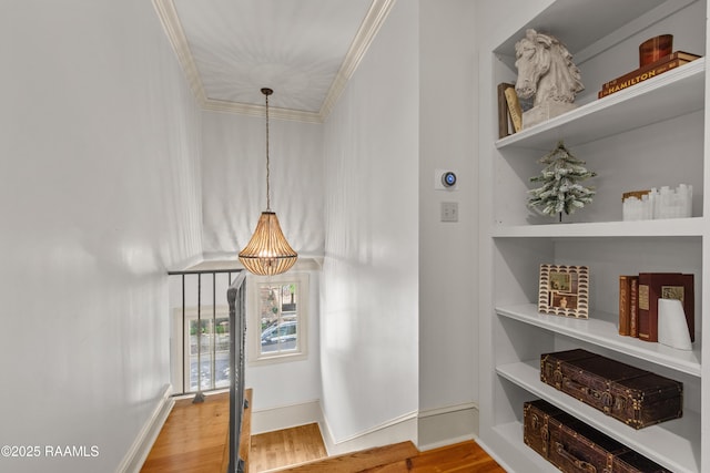 407 Arabella Blvd, Lafayette, LA 70508 - detailed view of crown molding and wood finished floors