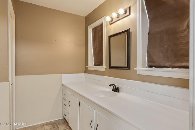 209 Sandager Ave, Jeanerette, LA 70544 - bathroom with vanity and baseboards