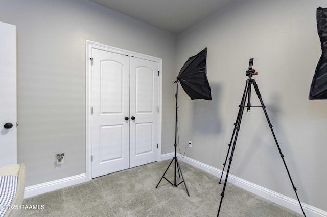 100 Rose Of Sharon Ln, Lafayette, LA 70508 - rec room with carpet flooring and baseboards