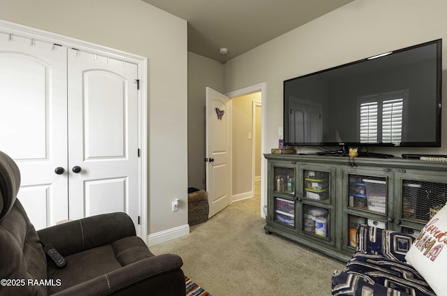 100 Rose Of Sharon Ln, Lafayette, LA 70508 - carpeted living area featuring baseboards