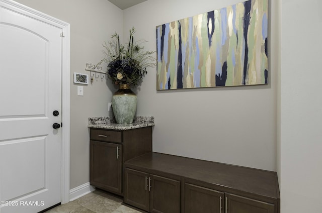 100 Rose Of Sharon Ln, Lafayette, LA 70508 - doorway to outside featuring baseboards