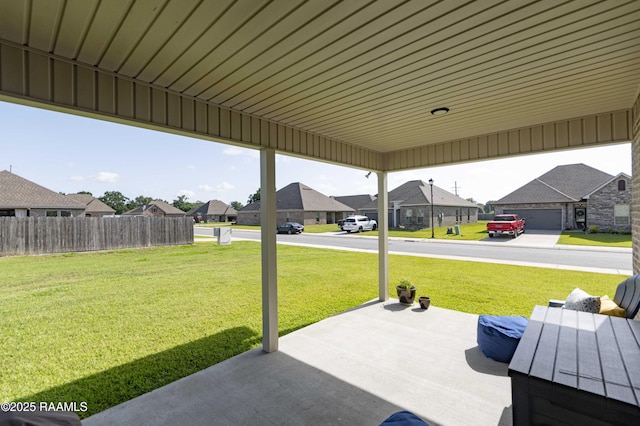 100 Rose Of Sharon Ln, Lafayette, LA 70508 - view of patio / terrace featuring a residential view