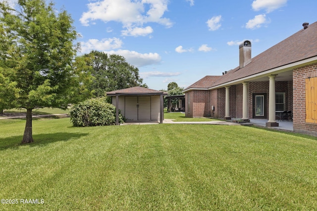 742 Hummingbird Ln, New Iberia, LA 70563 - view of grassy yard