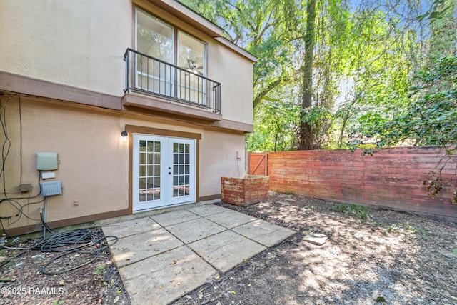 313 Sidney Martin Rd, Lafayette, LA 70507 - patio / terrace featuring french doors and a patio area