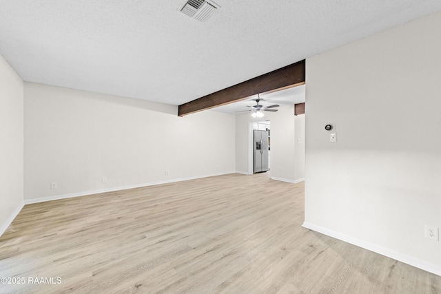 313 Sidney Martin Rd, Lafayette, LA 70507 - spare room featuring light wood finished floors and a ceiling fan