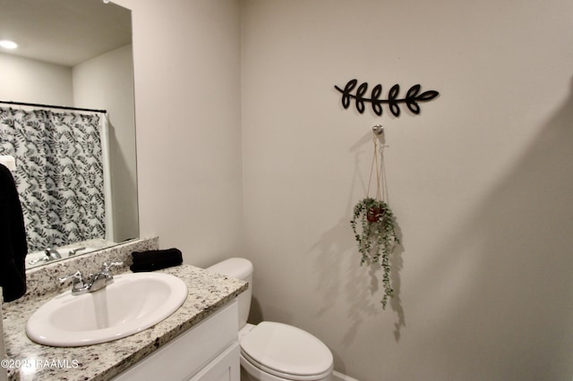 205 Acadian Lake Dr, Duson, LA 70529 - full bathroom with vanity and a shower with curtain