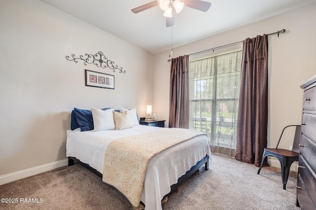 201 Spanish Moss Ln, Broussard, LA 70518 - bedroom with carpet and a ceiling fan