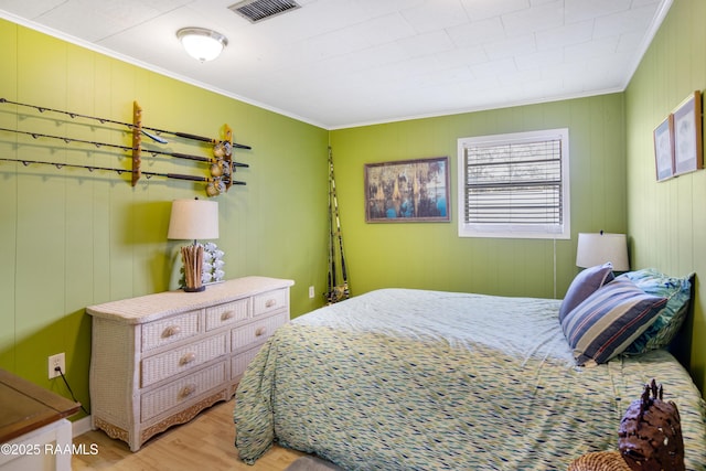 116 Sunset Blvd, Cypremort Point, LA 70538 - bedroom featuring crown molding and wood finished floors