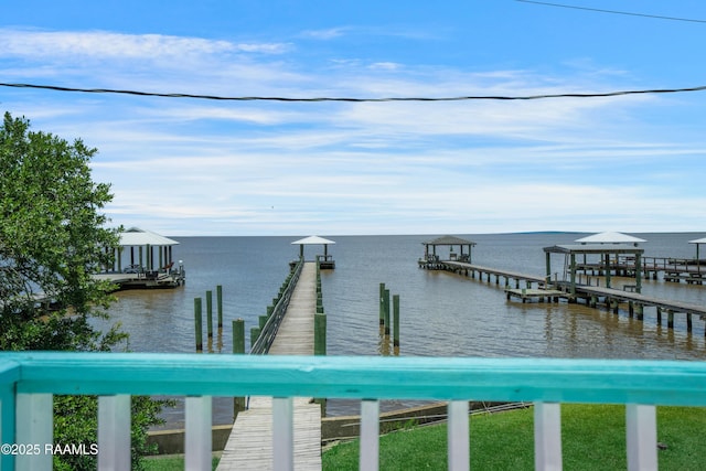 116 Sunset Blvd, Cypremort Point, LA 70538 - dock area featuring a water view