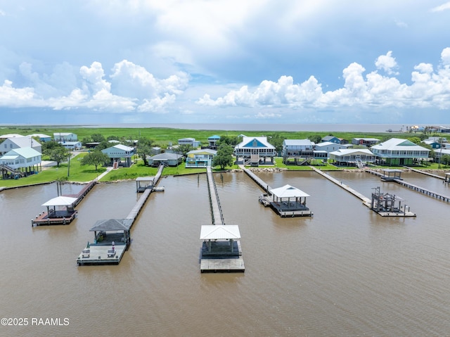 116 Sunset Blvd, Cypremort Point, LA 70538 - aerial view of residential area with a nearby body of water