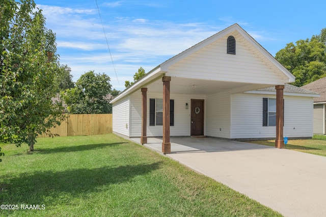 1404 Howard St, New Iberia, LA 70563 - view of front of property with driveway and a carport