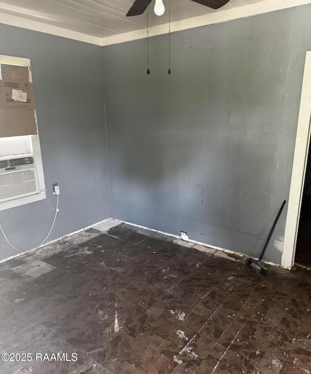 625 Malain St, New Iberia, LA 70560 - unfurnished room featuring ceiling fan and cooling unit