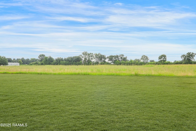 11511 Baker Senior Dr, Abbeville, LA 70510 - view of green lawn with a view of rural / pastoral area