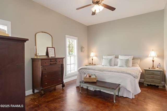 7804 Picard Rd, Maurice, LA 70555 - bedroom featuring baseboards and concrete flooring