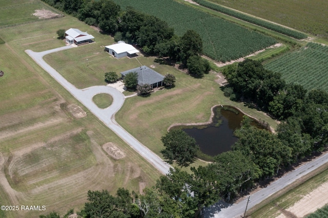 7804 Picard Rd, Maurice, LA 70555 - aerial view of property's location with rural landscape and abundant farmland