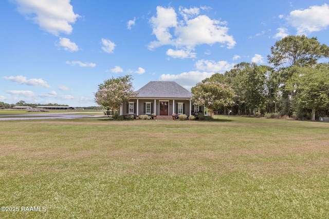7804 Picard Rd, Maurice, LA 70555 - ranch-style home featuring a front yard and a porch