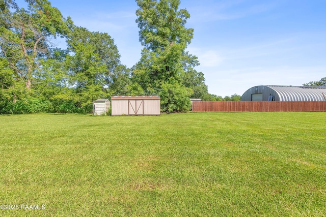 1212 S Main St, Breaux Bridge, LA 70517 - view of yard featuring a shed