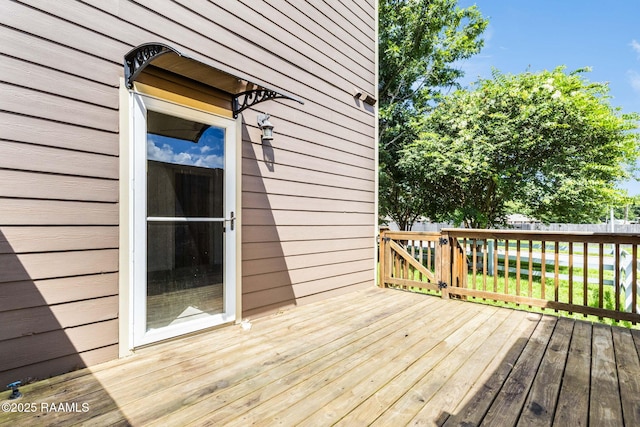 103 Saint Germaine Cir, Lafayette, LA 70506 - view of wooden deck