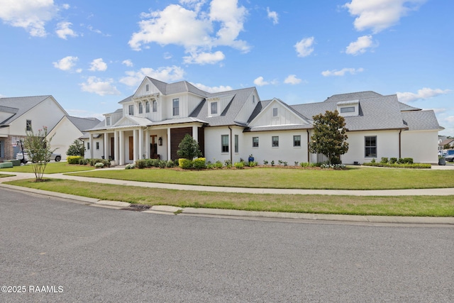 106 Sonoma Way, Lafayette, LA 70508 - view of front of property with a front yard and a porch
