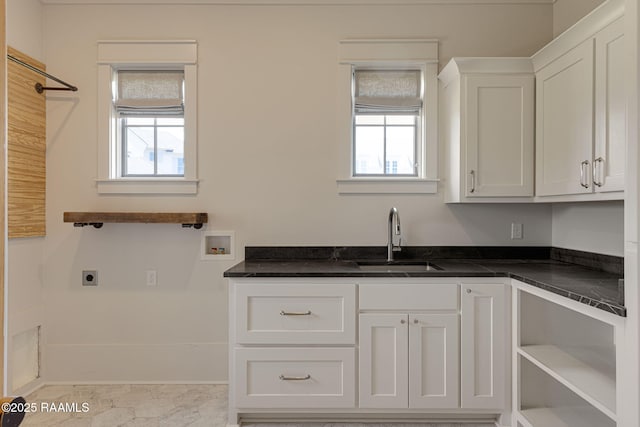 106 Sonoma Way, Lafayette, LA 70508 - kitchen featuring healthy amount of natural light and white cabinetry