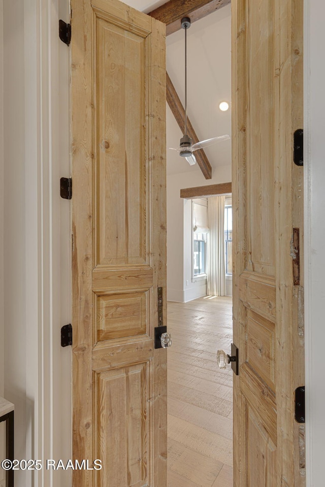 106 Sonoma Way, Lafayette, LA 70508 - hallway featuring wood finished floors and recessed lighting