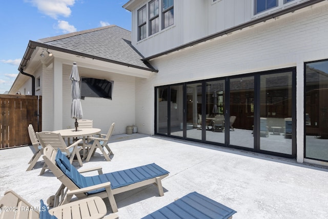 106 Sonoma Way, Lafayette, LA 70508 - view of patio with outdoor dining space