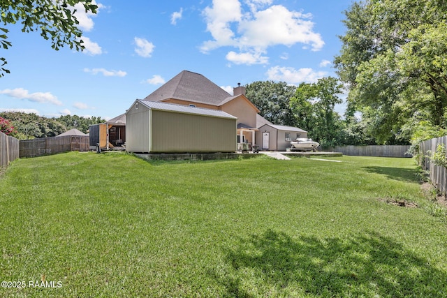 213 E Peck Blvd, Lafayette, LA 70508 - fenced backyard featuring a storage shed