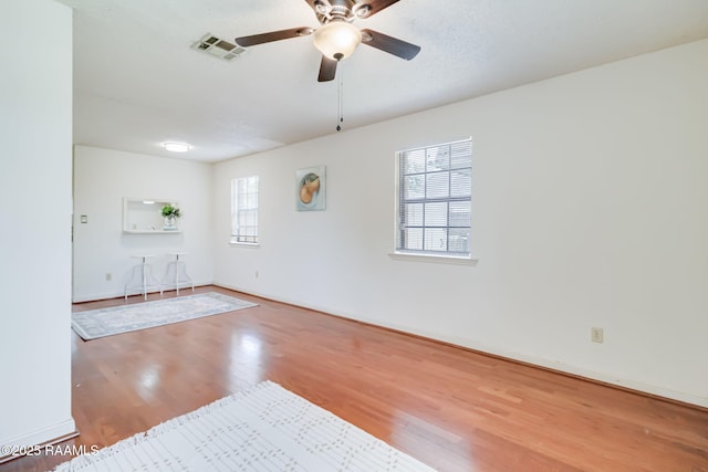 2421 Robley Dr, Lafayette, LA 70503 - unfurnished room featuring wood finished floors and ceiling fan