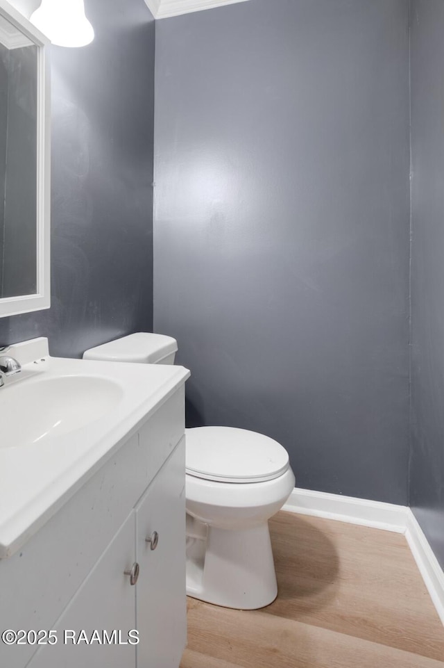 809 Cecile Blvd, Breaux Bridge, LA 70517 - bathroom with wood finished floors and vanity
