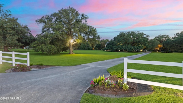6302 Old Jeanerette Rd, New Iberia, LA 70563 - view of street with view of scattered trees