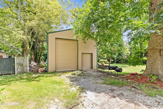 118 Garrigue Dr, Opelousas, LA 70570 - view of detached garage