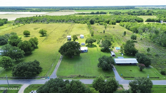 307 Bertrand Rd, Opelousas, LA 70570 - aerial view of sparsely populated area featuring extensive farmland