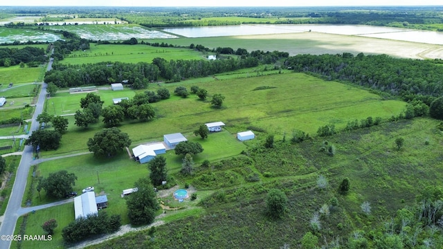 307 Bertrand Rd, Opelousas, LA 70570 - view of property location with rural landscape and a large body of water
