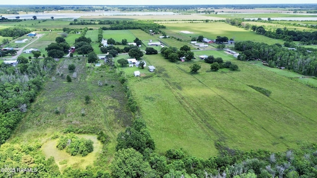 307 Bertrand Rd, Opelousas, LA 70570 - aerial overview of property's location featuring rural landscape