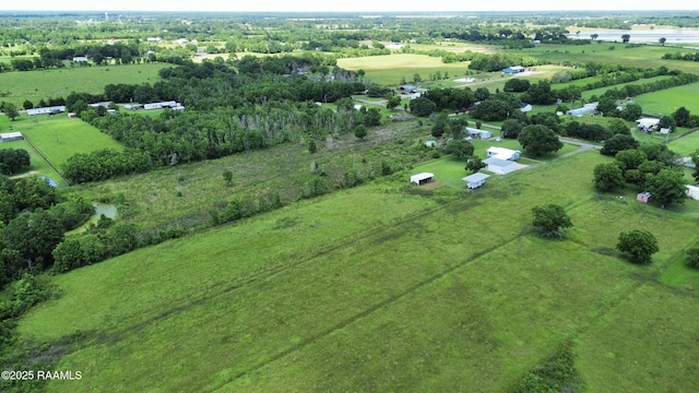 307 Bertrand Rd, Opelousas, LA 70570 - aerial overview of property's location featuring rural landscape