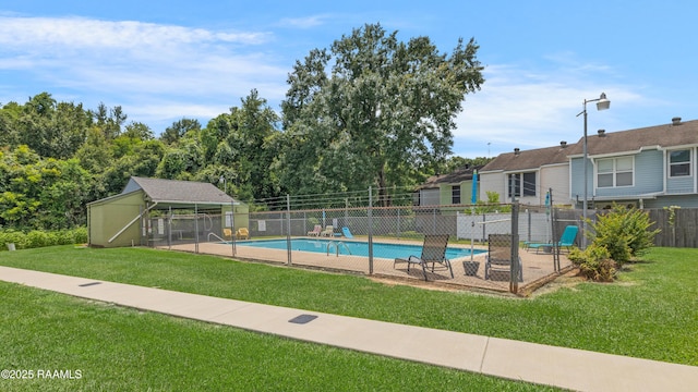 26 Morning Glory Sq, Lafayette, LA 70507 - community pool with an outbuilding