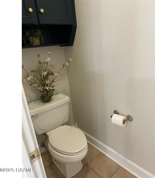 101 Asphodel Ct, Lafayette, LA 70503 - bathroom with tile patterned floors and toilet