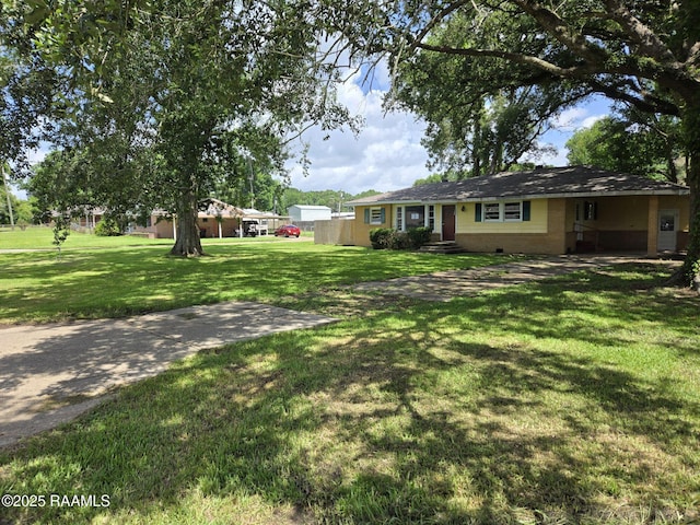 110 Judge Dr, Lafayette, LA 70507 - view of yard