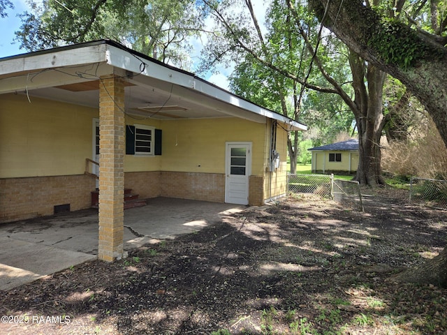 110 Judge Dr, Lafayette, LA 70507 - view of side of property with a carport